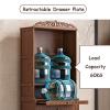 Topjia Altar Cabinet Household Worship Table,Buddha Niche Chinese Cabinet for God of Wealth,Meditation Prayer Tables,Simple Modern Buddhist Cabinets(52cm/20in, A) view 3