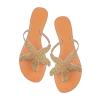 2025 Beach Flip Flops for Woman, Women's Starfish Flat Sandals Open Toe Slide Fashion Slip-on Slides Bohemian Flats Summer Thong andals for Women Dressy Comfortable Wide Width Platform view 3