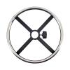 HomeLoft Basics Rotating Footrest Ring for Office Chairs, Spare Parts Made of Stainless Steel, Circle for Office Desk Chair, 35cm view 1