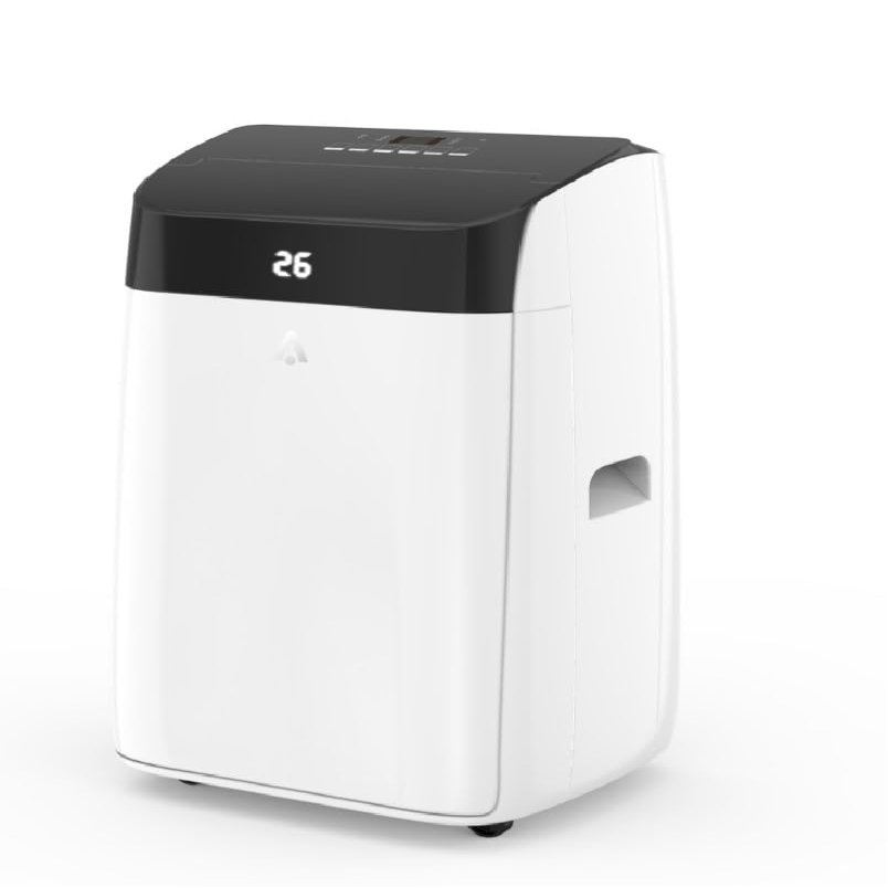 14000 BTU Portable Air Conditioners with Remote Control, 3-in-1 Free Standing Cooling AC Unit with Fan & Dehumidifier, Cools Room up 750 Sq. Ft, 24H Timer, Window Mount Exhaust Kit
