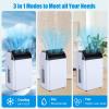 14000 BTU Portable Air Conditioners with Remote Control, 3-in-1 Free Standing Cooling AC Unit with Fan & Dehumidifier, Cools Room up 750 Sq. Ft, 24H Timer, Window Mount Exhaust Kit view 3