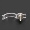 Pilipane Mounting Clips Holder LED Rope Light Clips Holder Portable Light Clips Holder with Screws for Outdoor Weddings Terraces Plastic Stainless Steel 50Pcs view 2