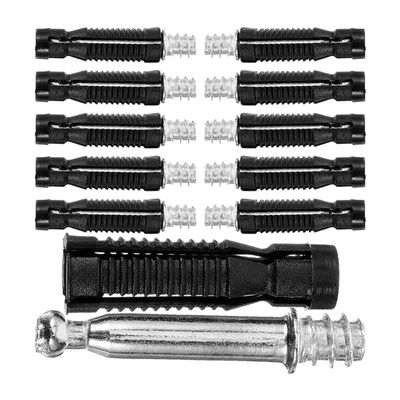 100pcs Cam Lock Fitting Furniture Barrel Nuts Self Tapping