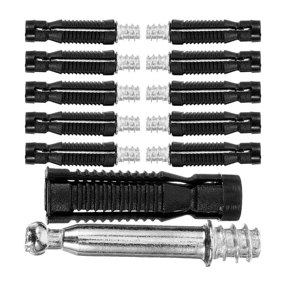 100pcs Cam Lock Fitting Furniture Barrel Nuts Self Tapping