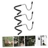 TOYANDONA 3pcs Portable Outdoor Camping Light Hooks Short Tent Pole Hangers for Lanterns Anti-Slide Design for Camping and Picnics view 4