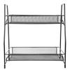 SOLUSTRE Double-Layer Iron Spice Rack for Kitchen Countertop Seasoning Bottle Holder Organizer Sturdy Kitchen Storage Solution for Home Cooks and Chefs view 1