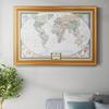 Renditions Gallery Customized World Travel Map with Pins Personalized Wall Art to Mark Every Journey An Unforgettable Gift for Adventurers Made in America LT600 view 4