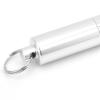Pilipane Waterproof Aluminum Alloy Toothpick Bottle Portable Keychain Tooth Picker Reusable Metal Toothpick Holder for Outdoor Travel Camping Hiking view 4