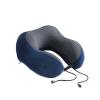 Ergonomic Memory Sponge U-Shaped Travel Pillow, Double Sided Neck Support Pad, Suitable for Comfortable Sleep(Blue) view 1