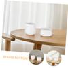 MAGICLULU 2pcs Ceramic Milk Jug and Sugar Dish Set Porcelain Creamer and Sugar Bowl for Tea Coffee and Sauces for Home and Restaurant Use view 3