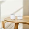 MAGICLULU 2pcs Ceramic Milk Jug and Sugar Dish Set Porcelain Creamer and Sugar Bowl for Tea Coffee and Sauces for Home and Restaurant Use view 4