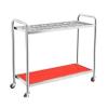 NTIYOU Umbrella Stand Umbrella Stand with Universal Wheel Umbrella Holder Floor Stand Umbrella Rack for Hotel Lobby Umbrella Rack Shelf Bucket(Silver,88 * 34 * 77cm) view 1