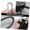 Outanaya Adjustable Grow Light Hangers 1/8 Inch Plant Light Pulley Hook Ropes for Indoor Gardening Random Piece Set Easy Installation view 3