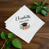 Personalized Graduation Napkins 2025, Custom Graduation Party Decorations For Table, Class Of 2025 Grad Napskin Cocktail, Graduation Gifts, Congrats Grad, Elegant Luxury 3 view 4