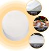 100Pcs Non Stick Round BBQ Paper Baking Sheets 10 Inch Barbecue Tin Foil Paper for Grill view 2