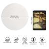 100Pcs Non Stick Round BBQ Paper Baking Sheets 10 Inch Barbecue Tin Foil Paper for Grill view 3