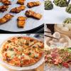 100Pcs Non Stick Round BBQ Paper Baking Sheets 10 Inch Barbecue Tin Foil Paper for Grill view 4