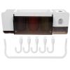 ASAKKURA Toothbrush Holder Wall Mount Suction Toothbrush Holder for Bathroom Wall-Mounted Rack Toothpaste Shelf Easy to Clean Storage Organizer view 1