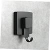 NUOBESTY 2pcs Reusable Cup Hook for Bathroom Kitchen Strong Vacuum Towel Holder No-Drill Coat Hook for Non-Porous Black Stainless Steel view 4