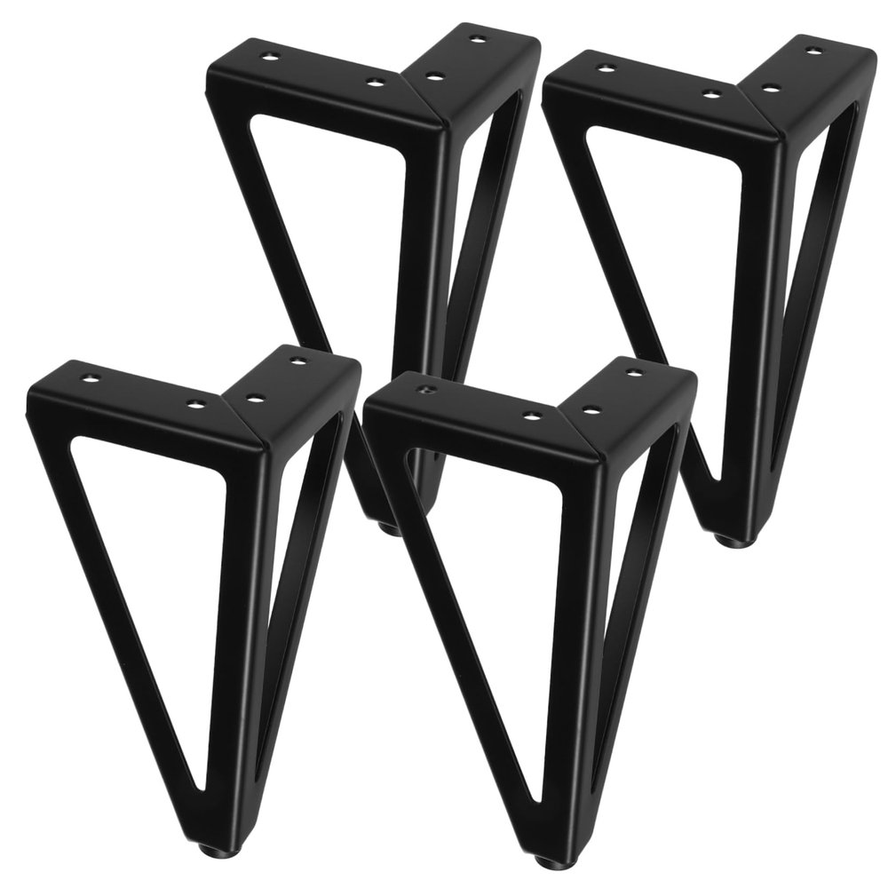 LIFKOME 1set Metal Sofa Feet Sleek Replacement Legs for Furniture Heavy Duty Support for Sofa Cabinets and Tables Modern Design Matte