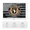 ZDHGAEW US Army Iraq Veteran 101st Airborne Area Rug for Living Room Bedroom - Soft Non-Slip Low Pile Washable Floor Mat, Perfect for Kitchen, Dining Room, Nursery, Office view 2