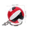 BESTonZON Volleyball Keychain Charm PVC Zinc Alloy for Students view 2