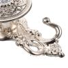 VOSAREA 2pcs Classic Rhinestone Hook Set Decorative Curtain Hangers Alloy Curtain Pothooks Hat Hooks Wall Decorative view 2