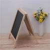 88JUNYh Double-Size Mini Chalkboard Set - Wood Framed Message Displays with Easel Stand Chalk Board Sign Board view 4