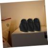 Homoyoyo Drawstring Pouches Xmas 50pcs Black Non Woven for Shoes and Toys view 3
