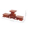 Wooden Display Base with High and Low Design for Table Lamps view 3