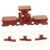 Wooden Display Base with High and Low Design for Table Lamps view 4