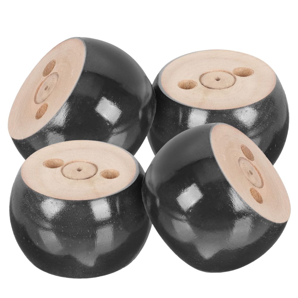 Uonlytech 4pcs Sofa Legs Replaceable Furniture Legs Wood Stool for Modern Dresser