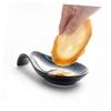 Alipis 4pcs Ceramic Spoon Rests Elegant Glaze Spoon Holders for Dining Table Wear-resistant Kitchen Accessories for Serving Soup Sauces and Desserts view 4