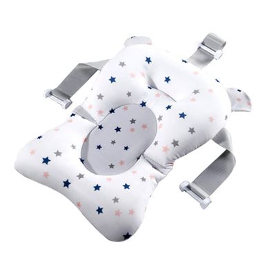 DECHOUS 1pc Tub Seat Bath Sponge Mat Floating Pad Bath Cradle Head Neck Back Support Quick Drying Sponge