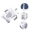 DECHOUS 1pc Tub Seat Bath Sponge Mat Floating Pad Bath Cradle Head Neck Back Support Quick Drying Sponge view 3