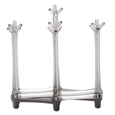 Cabilock Plate Drain Rack Multifunctional Storage Drying Rack for Cups and Bottles and Made of and Material for Kitchen Counter Organization