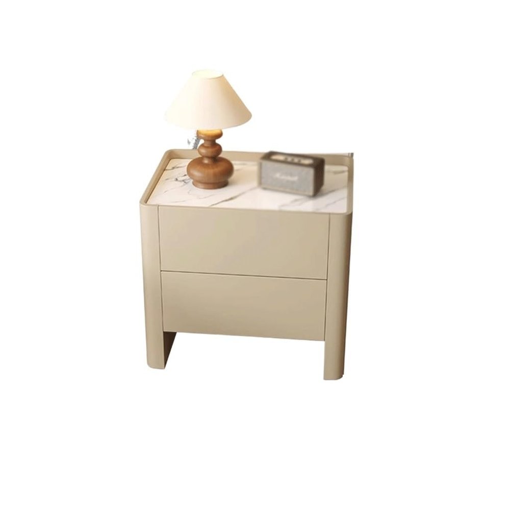 SENBAILU Bedside Table Bedside Table Solid Wood Shelf Modern Minimalist High-end Home Bedroom Bed Side Tables Bedroom