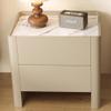 SENBAILU Bedside Table Bedside Table Solid Wood Shelf Modern Minimalist High-end Home Bedroom Bed Side Tables Bedroom view 3