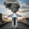 201 Stainless Steel Round Chimney Cap, Pipe Rain Cover 6/6.3/7.3/7.6/8/8.9/10/10.3/11.4/11.5 Cm Stove Pipe Vent Cap, Chimney Flue Cowl Exhaust Cover(6.3 cm/2.48 in) view 4