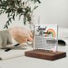 Thank you Appreciation gifts for Social Worker, Case Manager Thank You Gifts, MSW Office Accessories, Graduation Going Away Gift Retirement Gift for Social Work Decorative Signs & Plaques-LYK34 view 2