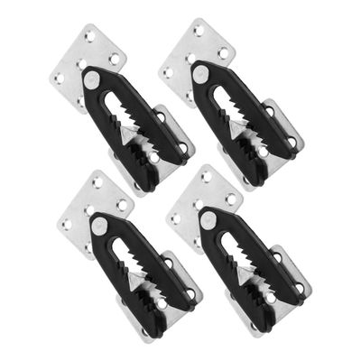 DOITOOL 4pcs Sectional Sofa Connector Pins Iron ABS Replacement