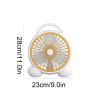 BMXCY Plastic Desktop Fan Plug-in Desktop Fan Home Dormitory Desktop Fan Two-Speed Desktop Fan Silent Desktop Fan view 2
