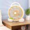 BMXCY Plastic Desktop Fan Plug-in Desktop Fan Home Dormitory Desktop Fan Two-Speed Desktop Fan Silent Desktop Fan view 3