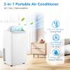 ExploreHorizon Portable Air Conditioner|14000BTU Air Conditioner Cools up to 700 SQ FT|with Remote Control AC Fan Dehumidifie|Low Noise|Sleep Mode|Ideal for Home Office view 2