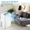 ExploreHorizon Portable Air Conditioner|14000BTU Air Conditioner Cools up to 700 SQ FT|with Remote Control AC Fan Dehumidifie|Low Noise|Sleep Mode|Ideal for Home Office view 4