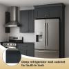 Lieeres 36"x18"x24" Graphite Shaker Double Door Kitchen Wall Bridge Cabinet view 3