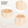 byepica 4-Pack Furniture Risers with Wood Grain Finish, 3 Height Round Bed Lifts, Sofa, Table, and Chair Leg Elevators, Heavy Duty Support for Home and Office Furniture view 2