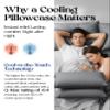 SLEEPHORIA Cooling Pillow Cases - BreezeWeave King Size Set of 2 Pillowcases for Hot Sleepers & Cool, Deep Rest - Cloud Soft, Silky Smooth, Ultra Durable, Easy Care, Hidden Zipper (Dark Grey) view 4