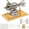 Hand Popcorn Cannon High Pressure Cooker Chinese Pop-Corn Puffed Rice Makers Popcorns Machine(200ML) view 1