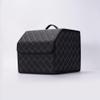 LUNBFFF Car Trunk for Audi S3 8V Cabriolet 2014 2015 2016 2017 2018 2019 2020 2021, Trunk Storage Box Storage Box Watertight Leather with Handle Car Storage Box Folding Storage Box,Black-S view 1